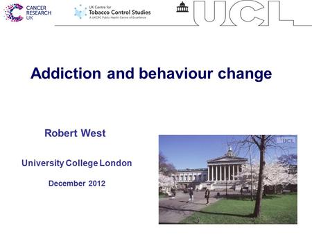 Addiction and behaviour change