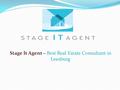 Stage It Agent – Best Real Estate Consultant in Leesburg.