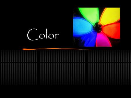Color. Color Wheel includes primary, secondary, and tertiary colors.