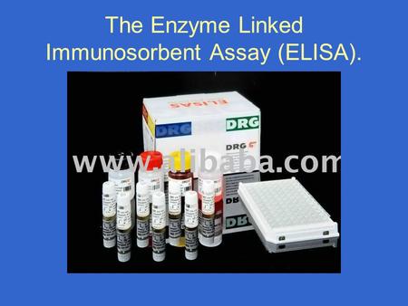 The Enzyme Linked Immunosorbent Assay (ELISA).. Capture ELISAs Antigen Capture: In this, more specific approach, a capturing Ab is adsorbed onto the solid.