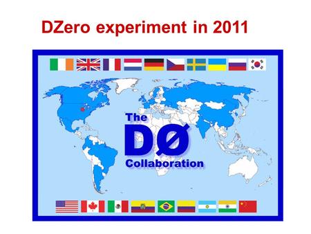 DZero experiment in 2011. Теватрон последние три года работал на проектной светимости, и за 1 месяц работы набирал интегральную светимость больше чем.