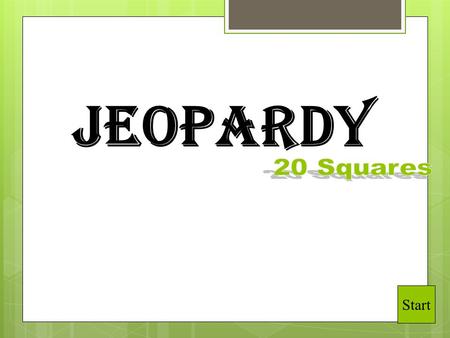 Jeopardy Start Final Jeopardy Question Animal Classification InvertebratesVertebrate Vertebrate 2 Characteristics of Vertebrates 10 20 30 40.