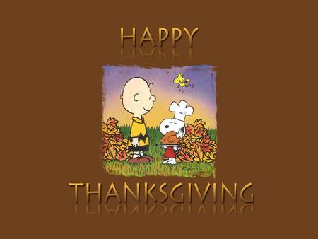 Thanksgiving is one of the most important holidays in the United States. We celebrate it on the last Thursday of November. This year, Thanksgiving is.