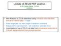 Update of ZEUS PDF analysis A.M Cooper-Sarkar, Oxford DIS2004 New Analysis of ZEUS data alone using inclusive cross-sections from all of HERA-I data –
