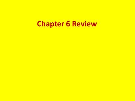 Chapter 6 Review. 1. What are crosscutting cleavages.