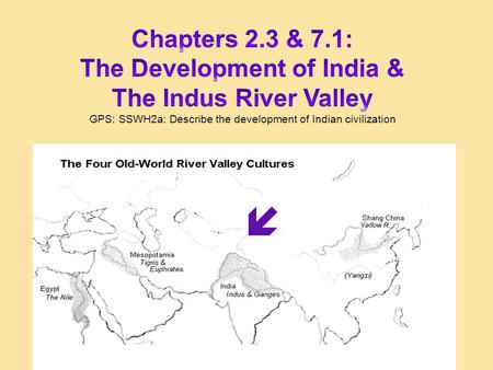 I. Geography A. Subcontinent contains India and Pakistan B. Main rivers are Indus and Ganges C. Monsoons A. Subcontinent contains India and Pakistan.