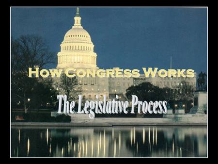 How Congress Works. A Bill v. A Law Bill - a proposed new law introduced within a legislature that has not yet been passed, enacted or adopted.