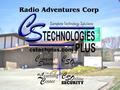 Radio Adventures Corp. Authorized Computer Sales & Service.