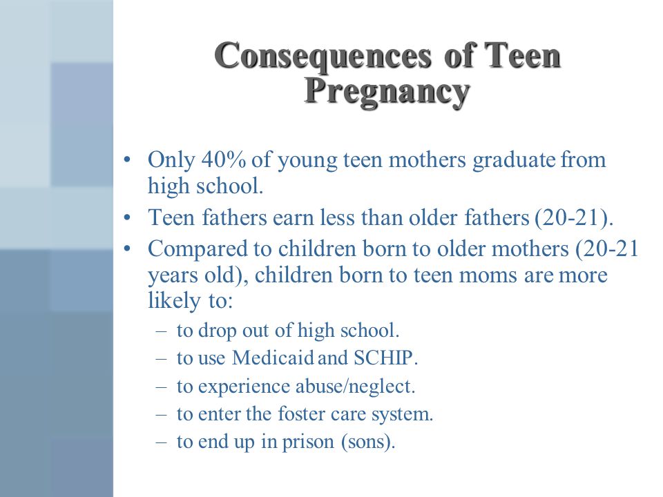 Consequences Of Teen 72