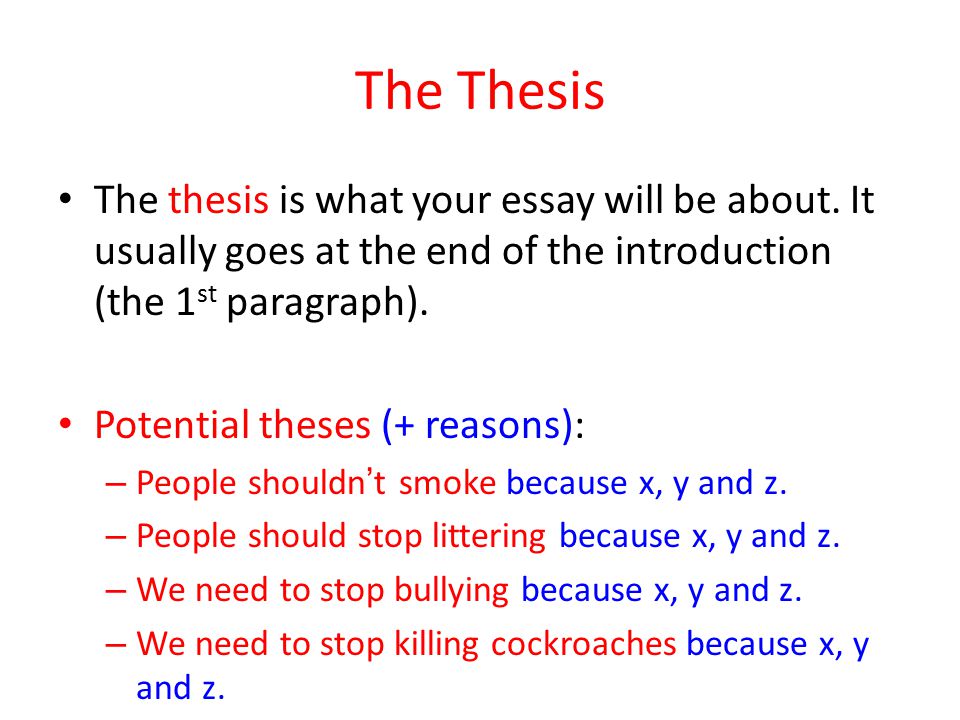 Critique Essay Thesis Examples For Papers