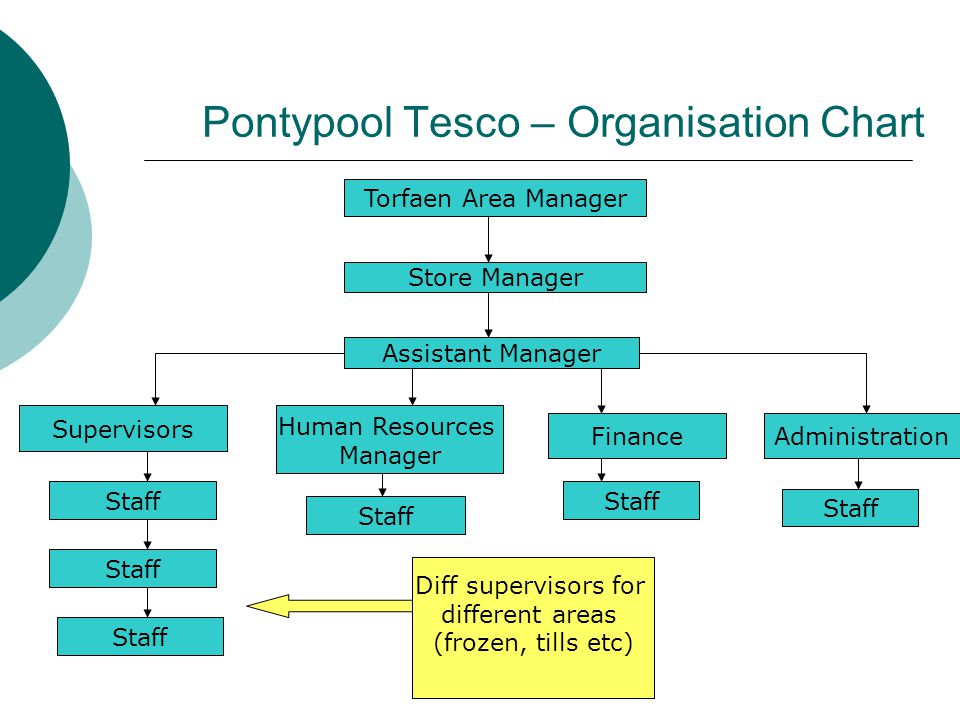 Dunnes Stores Organizational Chart