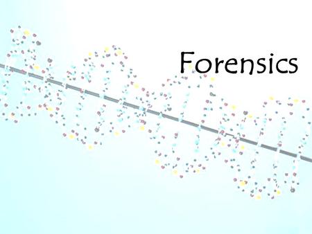 Forensics. What is Forensic Science? Forensic comes from the Latin word forensis. It means: for public discussion or debate. Forensic science is science.