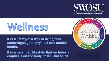 It is a lifestyle; a way of living that encourages good physical and mental health. It is a balanced lifestyle that includes an emphasis on the body, mind,