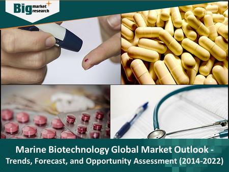 Marine Biotechnology Global Market Outlook - Trends, Forecast, and Opportunity Assessment (2014-2022)
