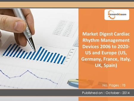 Market Digest Cardiac Rhythm Management Devices 2006 to 2020- US and Europe (US, Germany, France, Italy, UK, Spain) Published on : October - 2014 No. Pages.