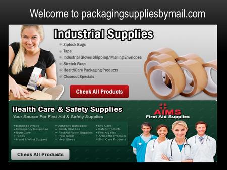 Welcome to packagingsuppliesbymail.com. PackagingSuppliesByMail.com is servicing customers for several years. We utilize our 20000 sq. ft. of building.