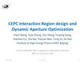 CEPC Interaction Region design and Dynamic Aperture Optimization Yiwei Wang, Yuan Zhang, Dou Wang, Huiping Geng, Xiaohao Cui, Sha Bai, Tianjian Bian, Feng.