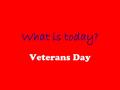 What is today? Veterans Day. We Support You Thank A Vet! Write a thank you letter to someone you know that served or is serving in the military. Express.