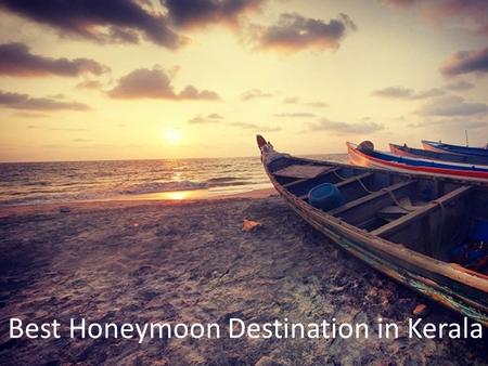 Best Honeymoon Destination in Kerala. 1.Munnar Hill Station 2.Thekkady Hill Station 3.Chembra Peak in Wayanad 4.Idukki Hill Station 5.Green Meadows in.