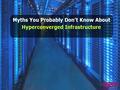 Hyperconvergence is an integration of compute and virtualization resources in a single server system. As efficient as it could be, the goal is to minimize.