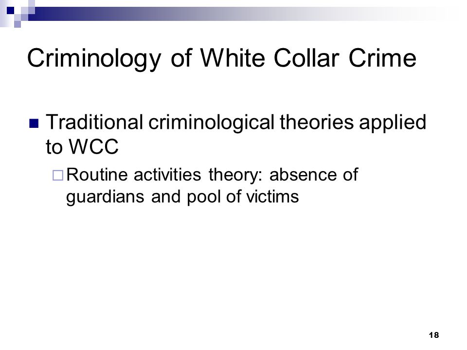white collar crime research questions