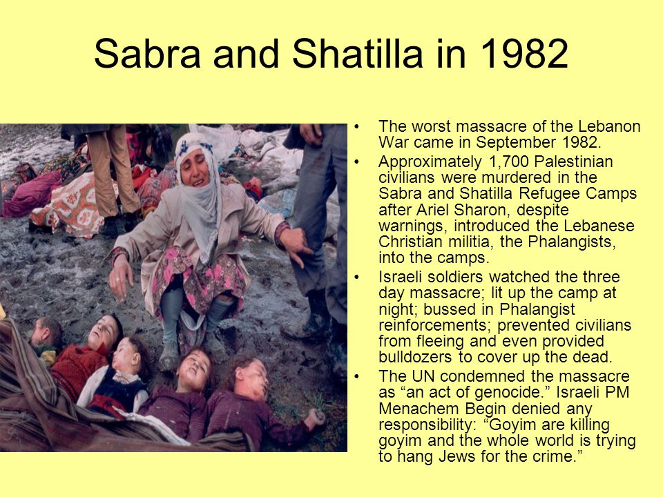 Image result for palestinian refugees massacred in lebanon