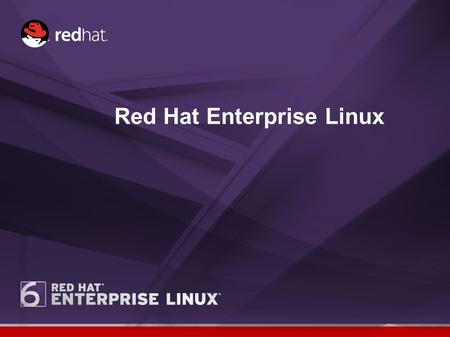 Red Hat Enterprise Linux Presenter name Title, Red Hat Date.