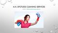 A.N. SPOTLESS CLEANING SERVICES