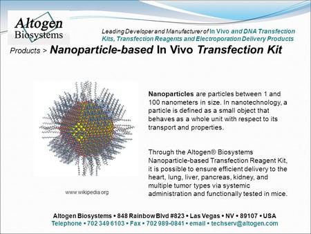 Nanoparticles are particles between 1 and 100 nanometers in size. In nanotechnology, a particle is defined as a small object that behaves as a whole unit.