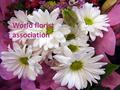 World florist association. Flower shops in Hong Kong.