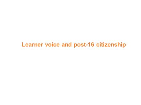 Learner voice and post-16 citizenship. Arguments icebreaker 3 roles: Arguer Counter-arguer Observer Scores One mark for a relevant point in the argument.