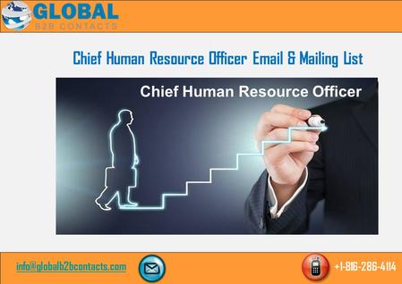 Chief Human Resource Officer  & Mailing List Chief Human Resource Officer.