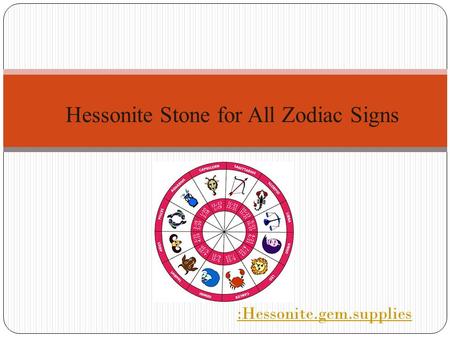 Hessonite Stone for All Zodiac Signs :Hessonite.gem.supplies.