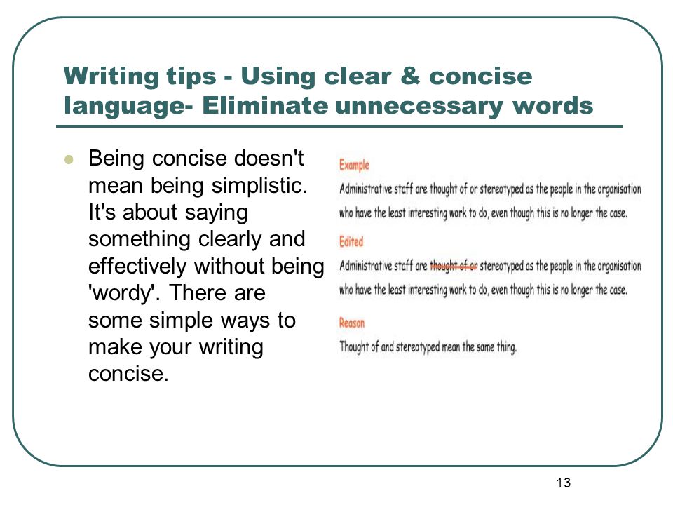 How To Write Precisely Examples And Tips On Concise Precise Writing