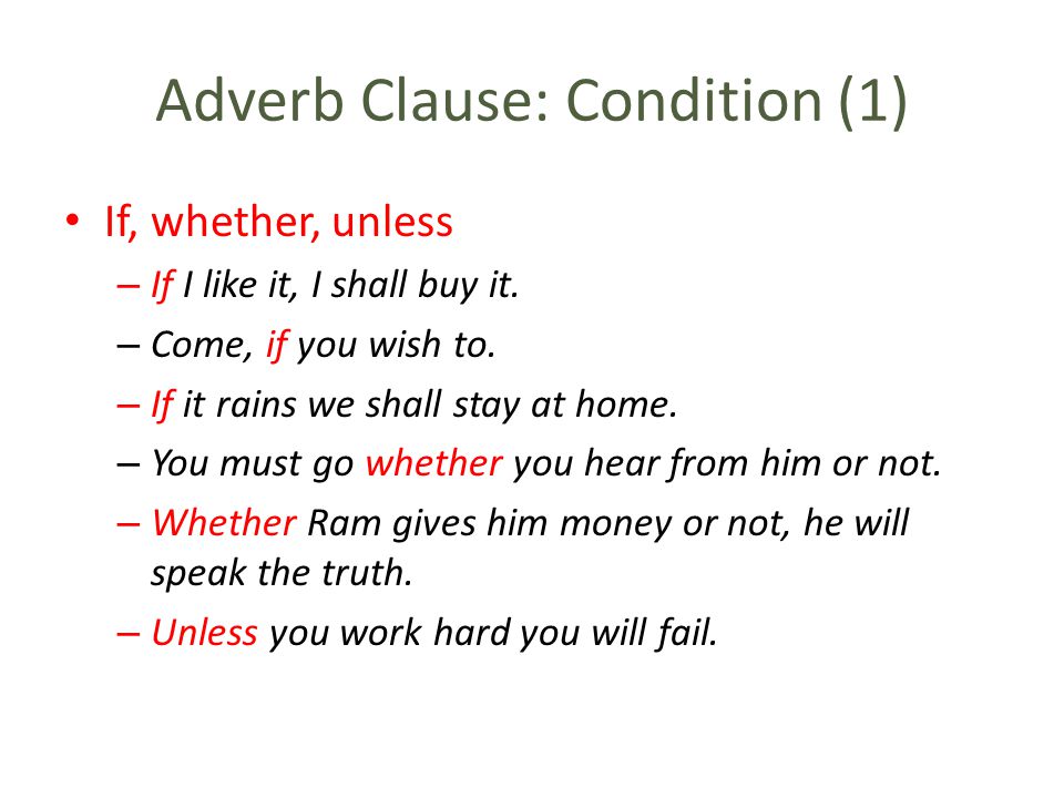 adverbial clause examples pdf