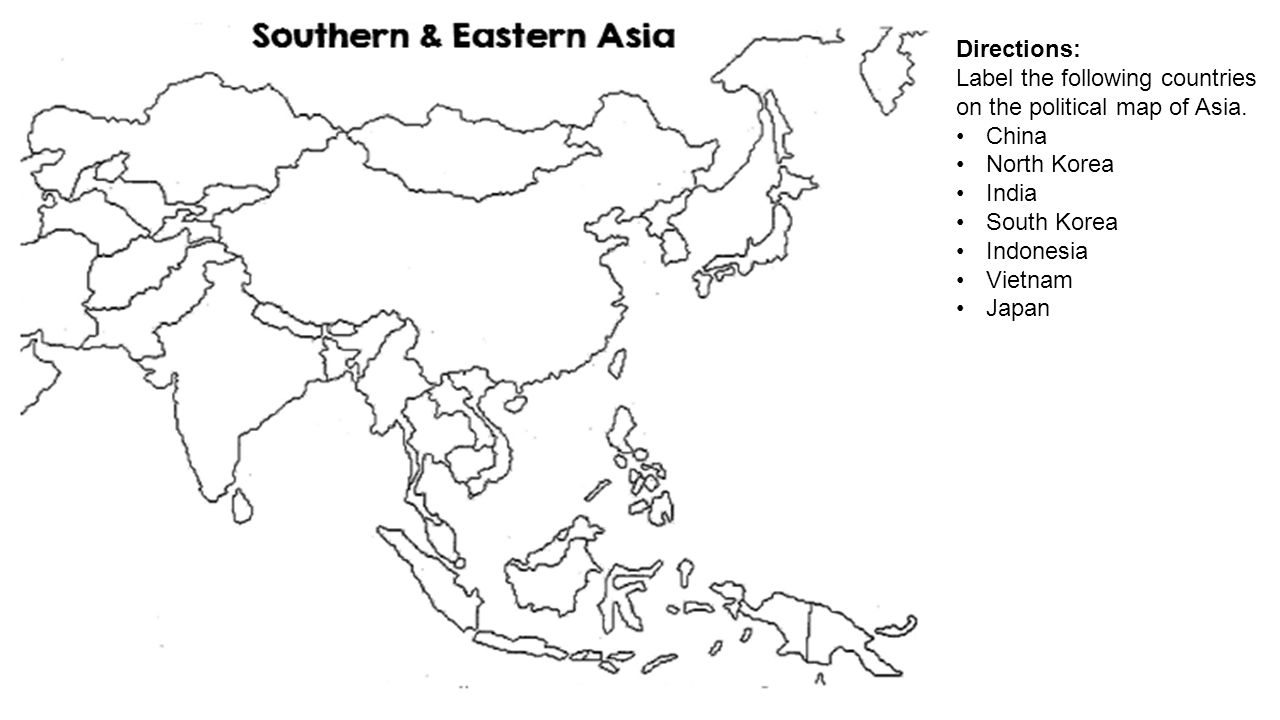 25 Luxury Asia Map Labeling Game