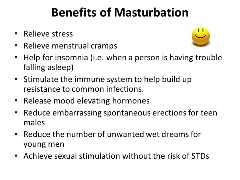 Benefits Masturbation 102