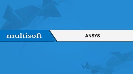ANSYS. Overview of ANSYS It is an engineering simulation software developed in 1970 by Dr. John A. Swanson It was developed to use finite element analysis.