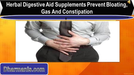 Herbal Digestive Aid Supplements Prevent Bloating, Gas And Constipation.