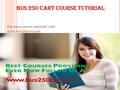 For more course tutorials visit www.bus250cart.com.