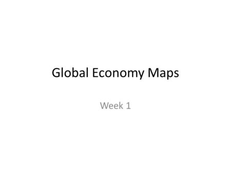 Global Economy Maps Week 1. World trade imbalance web for the years 1960 and 2000. Directed network of merchandise trade imbalances between world countries.