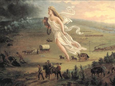 Manifest Destiny Manifest Destiny: belief that the United States had a mission to expand its borders from the Atlantic to the Pacific Ocean.
