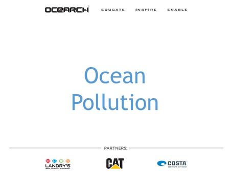 Ocean Pollution. What is pollution? Pollution occurs when an environment is contaminated, or dirtied, by waste, chemicals, trash, and other harmful substances.