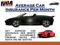 Average Car Insurance Per Month GET AVERAGE CAR INSURANCE PER MONTH WITH AFFORDABLE PREMIUM RATES AND QUICK ONLINE QUOTES.