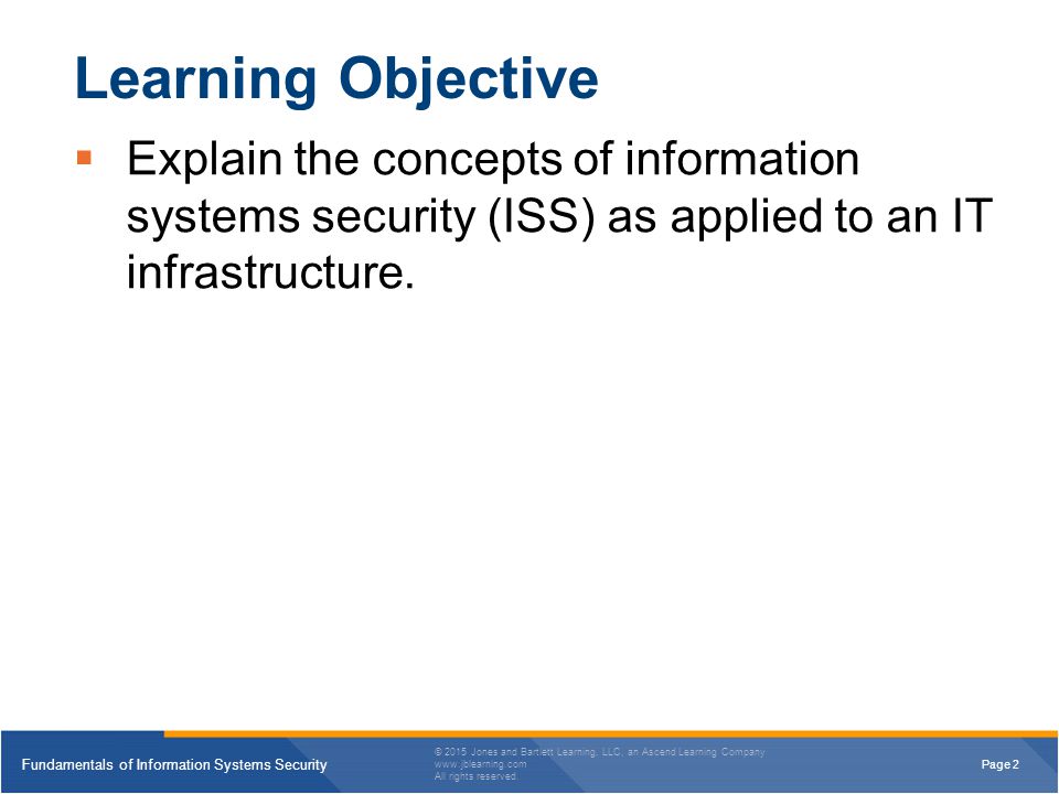 Fundamentals of information systems security eBook, 2012