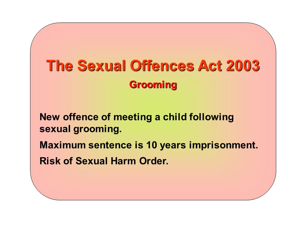 Sex Offences Act 18