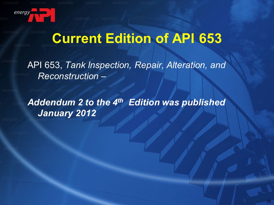 Standered API 653 pdf