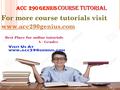 For more course tutorials visit www.acc290genius.com.
