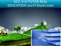 ACC 410 Entire Course FOR MORE CLASSES VISIT www.acc410tutor.com ACC 410 Week 1 DQ 1 Internal vs. External Audit Staffs ACC 410 Week 1 DQ 2 Audit Reports.