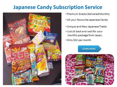Japanese Candy Subscription Service Premium Snacks Delivered Monthly All your Favourite Japanese Candy Unique and New Japanese Treats Just sit back and.